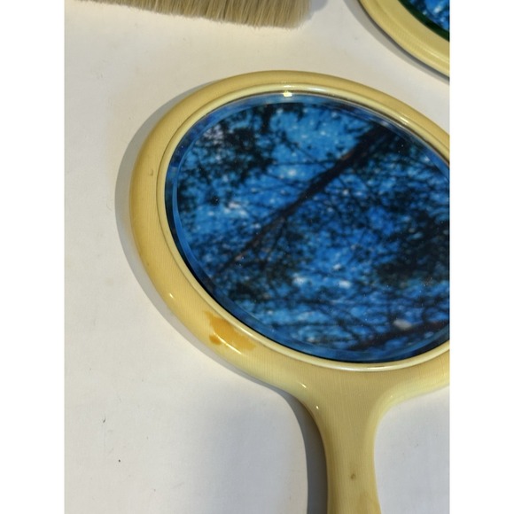 Vintage Hand‎ Mirrors & Accessories Lot (some Are Ivory Pyralin) - Picture 6 of 11